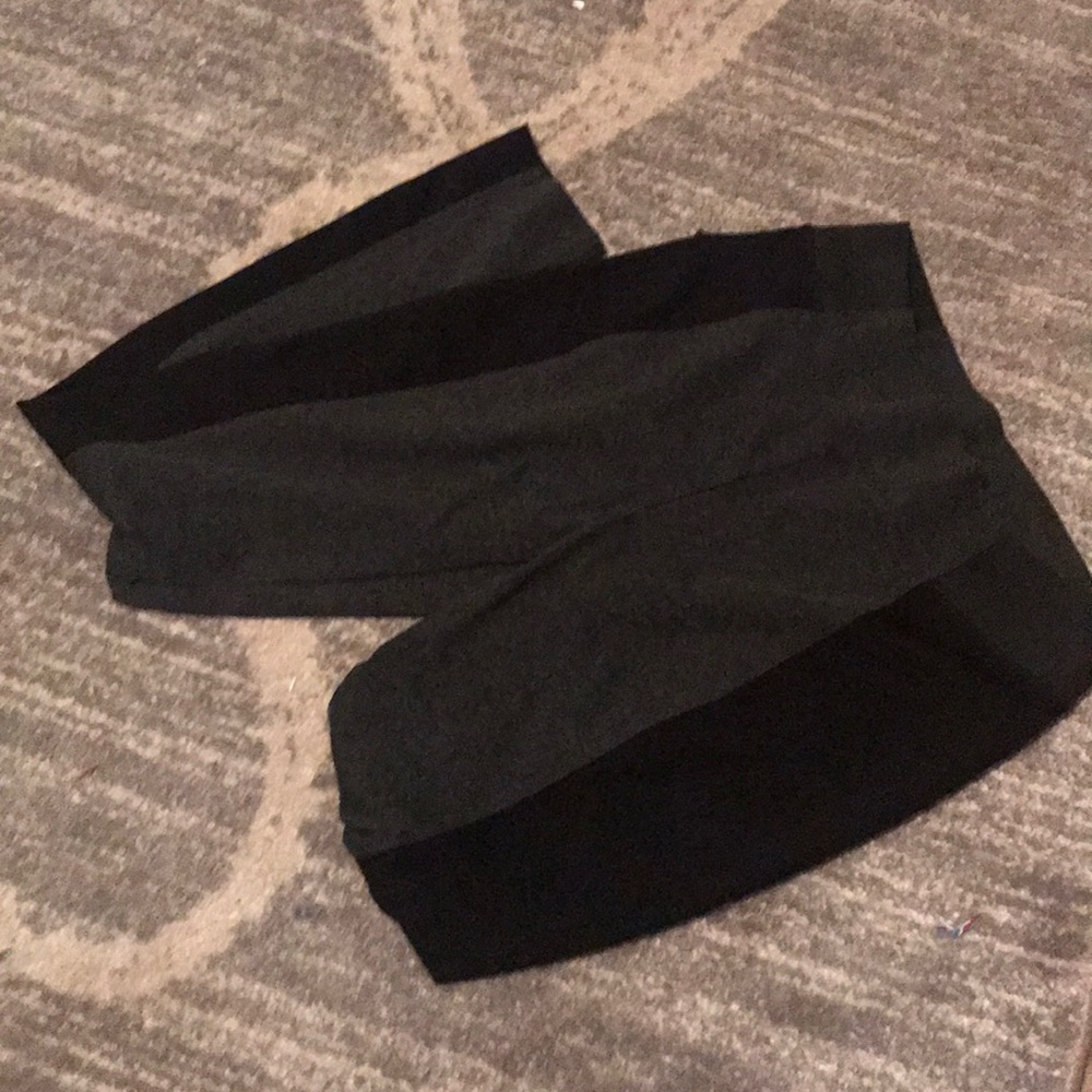 White + Warren two toned leggings